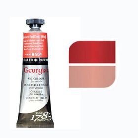 Daler Rowney Georgian 38 ML N:504 Cadmium Red Deep Yağlı Boya