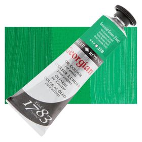Daler Rowney Georgian 38ml N:338 Emerald Green Yağlı Boya