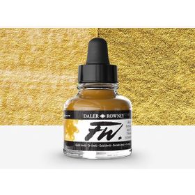 Daler Rowney Gold 701 Fw Acrylic Artist Ink 29.5 ml Cam Şişe