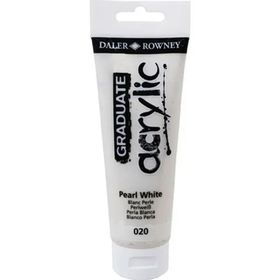 Daler Rowney Graduate 020 Pearl White 120 ml Akrilik Boya