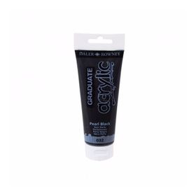 Daler Rowney Graduate 032 Pearl Black 120 ml Akrilik Boya