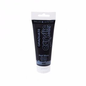 Daler Rowney Graduate 032 Pearl Black 120 ml Akrilik Boya