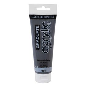 Daler Rowney Graduate 084 Natural Grey 120 ml Akrilik Boya
