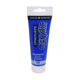 Daler Rowney Graduate 123 Ultramarine 120 ml Akrilik Boya