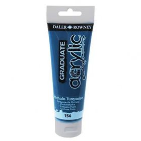 Daler Rowney Graduate 154 Phthalo Turquoise 120 ml Akrilik Boya