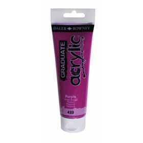 Daler Rowney Graduate 433 Purple 120 ML Akrilik Boya