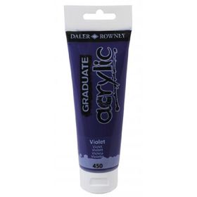 Daler Rowney Graduate 450 Violet 120 ML Akrilik Boya
