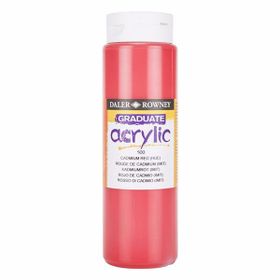 Daler Rowney Graduate 500 Cadmium Red Hue 500 ml Akrilik Boya