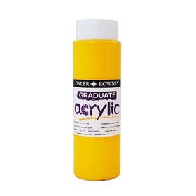 Daler Rowney Graduate 500 ml Cadmium Yellow Deep Hue 618 Akrilik Boya