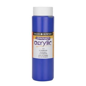 Daler Rowney Graduate 500 ml Ultramarine 123 Akrilik Boya