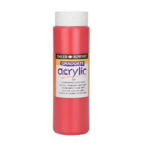 Daler Rowney Graduate 504 Cadmium Red Deep Hue 500 ml Akrilik Boya