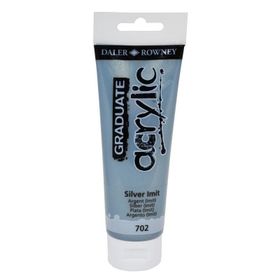 Daler Rowney Graduate 702 Silver İmit 120 ML Akrilik Boya