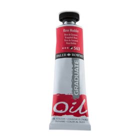 Daler Rowney Graduate Oil Color 38 ml Rose Madder Yağlı Boya