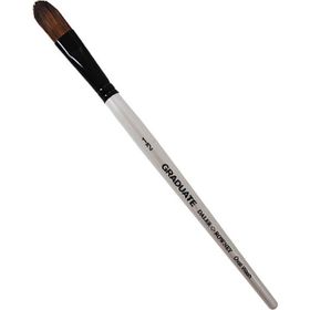 Daler Rowney Graduate Oval Kısa Saplı Pony Fırça