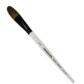 Daler Rowney Graduate Oval Kısa Saplı Pony Fırça