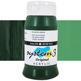 Daler Rowney Hockers Green 352 500 ml System 3 Akrilik Boya
