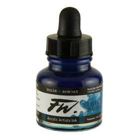 Daler Rowney Marine Blue 151 Fw Acrylic Artist Ink 29.5 ml Cam Şişe