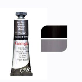 Daler Rowney N:034 Ivory Black 38 ml Georgian Yağlı Boya