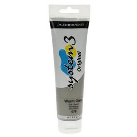 Daler Rowney N:078 Warm Grey System 3 Akrilik Boya
