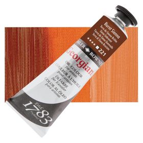 Daler Rowney N:221 Burnt Sienna 38 ml Georgian Yağlı Boya