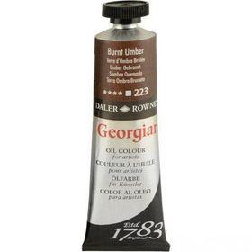 Daler Rowney N:223 Burnt Umber 38 ml Georgian Yağlı Boya