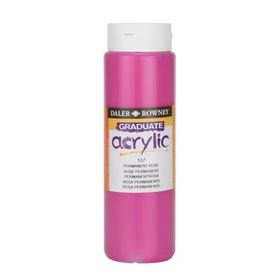 Daler Rowney N:537 Permanent Rose 500 ml Graduate Akrilik Boya