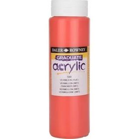 Daler Rowney N:588 500 ml Vermilion Hue Graduate Akrilik Boya