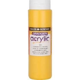 Daler Rowney N:605 Cadmium Yellow 500 ml Hue Graduate Akrilik Boya