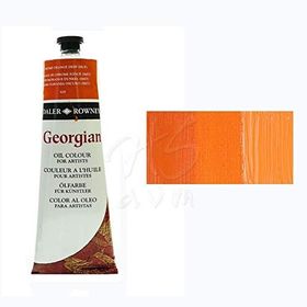 Daler Rowney N:628 Pyrrole Orange 225 ml Georgian Yağlı Boya