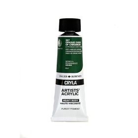 Daler Rowney Opaque Oxide Of Chrome Cryla 75 ml Artist Akrilik Boya