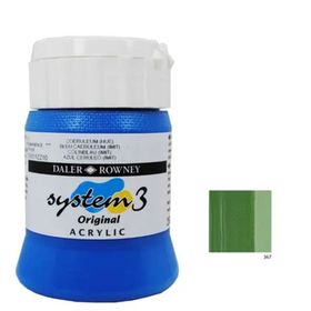 Daler Rowney Oxide Of Chrome Green 367 500 ml System 3 Akrilik Boya