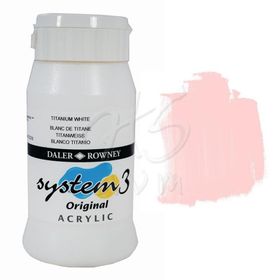 Daler Rowney Pink Blush 580 500 ml System 3 Akrilik Boya