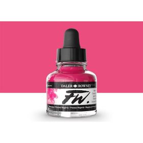 Daler Rowney Process Magenta 412 Fw Acrylic Artist Ink 29.5 ml Cam Şişe