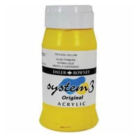 Daler Rowney Process Yellow 675 500 ml System 3 Akrilik Boya