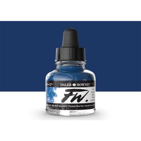 Daler Rowney Prussian Blue 134 Fw Acrylic Artist Ink 29.5 ml Cam Şişe