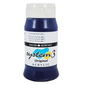Daler Rowney Prussian Blue Hue 134 500 ml System 3 Akrilik Boya