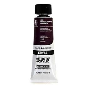 Daler Rowney Quinacridone Maroon Cryla 75 ml Artist Akrilik Boya
