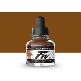 Daler Rowney Sepia 251 Fw Acrylic Artist Ink 29.5 ml Cam Şişe