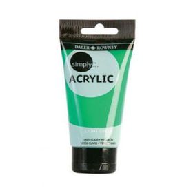 Daler Rowney Simply 348 Light Green 75ml Akrilik Boya