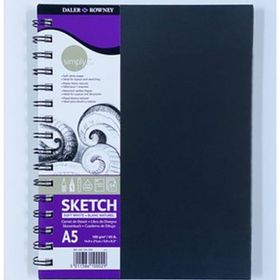 Daler Rowney Simply A5 100 gr 54 Yaprak Eskiz Defteri