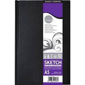 Daler Rowney Simply Soft White A5 100 gr 54 Sayfa Sert Kapak Defter