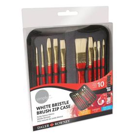 Daler Rowney Simply White Bristle Yağlı Boya Fırça Seti