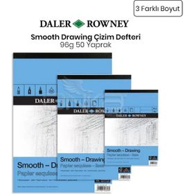 Daler Rowney Smooth Drawing 96 gr 50 Yaprak Çizim Defteri