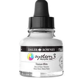 Daler Rowney System 3 009 Titanium White 29.5ml Akrilik Boya