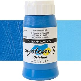 Daler Rowney System 3 112 Coeruleum Blue 500ml Akrilik Boya