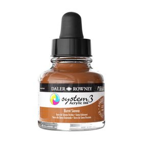 Daler Rowney System 3 221 Burnt Sienna 29.5ml Akrilik Boya
