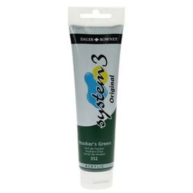 Daler Rowney System 3 352 Hookers Green 150 ml Akrilik Boya
