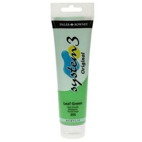 Daler Rowney System 3 355 Leaf Green 150 ml Akrilik Boya