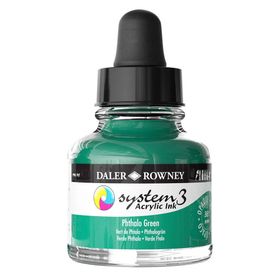 Daler Rowney System 3 361 Phthalo Green 29.5ml Akrilik Boya