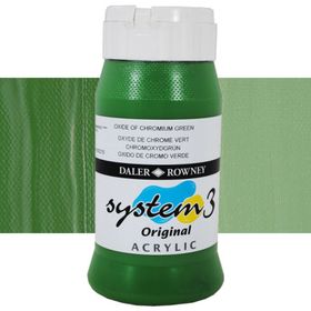 Daler Rowney System 3 367 Oxide Chromium Green 500ml Akrilik Boya